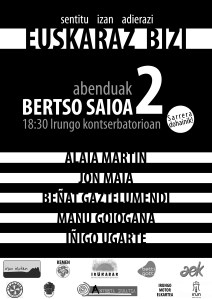 EUSKARAREN EGUNA bertso saioa